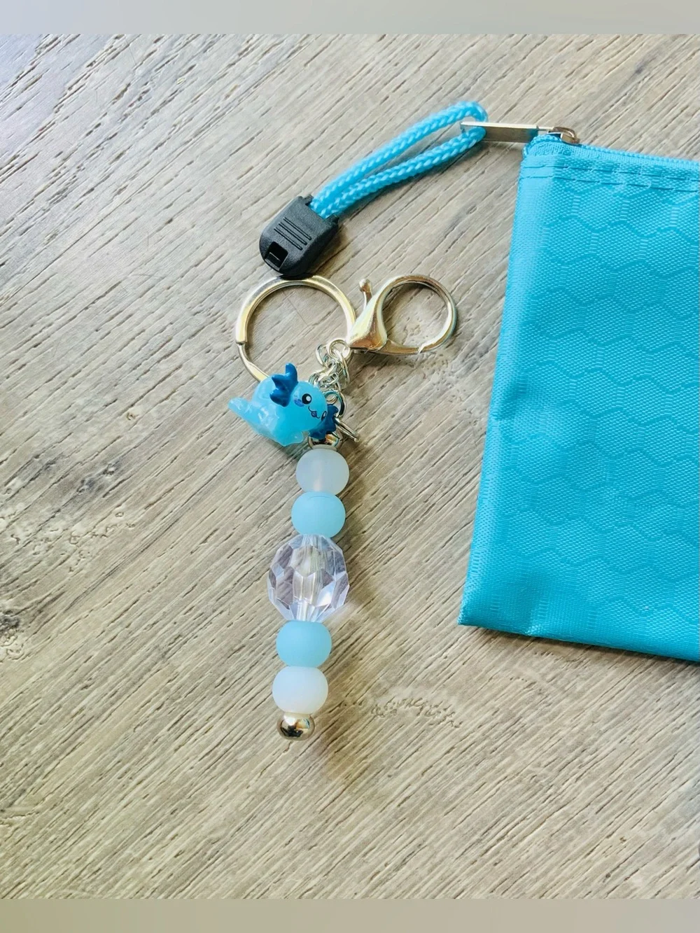 NEW📚 Hand Crafted Beaded Stylus Pen & Bag Charm w/ Pouch
